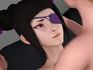 Juri et Cammy ont des relations sexuelles Street Fighter 3D Futanari Porn Comics Animation