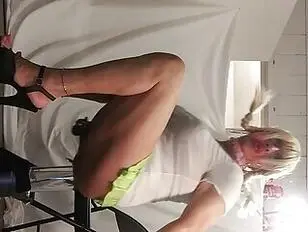 CD Ingrid Anal Green Miniskirt 3