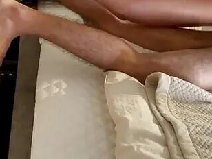 Tall tattooed shemale punishes sub bf