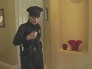 Trans police Natalie Mars is barebacked