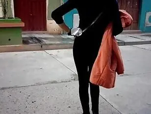 crazy travesty goes for a walk